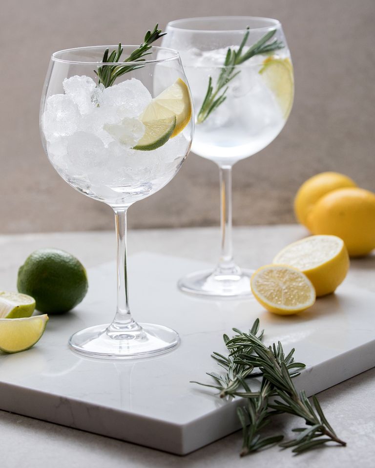 SET 6 PAHARE GIN TONIC 460 ml BOHEMIA CRISTALIN- SYLVIA